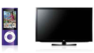 Concursuri online: Castiga 2 televizoare LCD LG 32LD450 si 5 iPod uri Nano 8GB